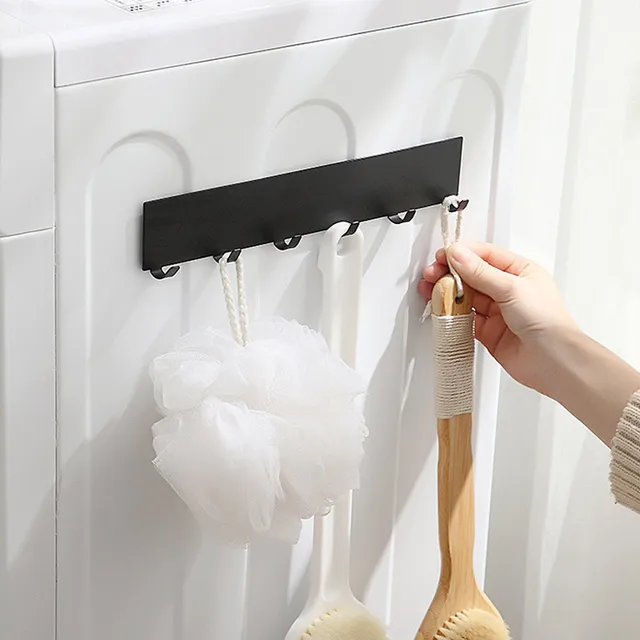 Konyhai Szekrény Kampó Polc Ajtó Hátsó Horog Kabát Tároló Állvány Vasaló - Image 2