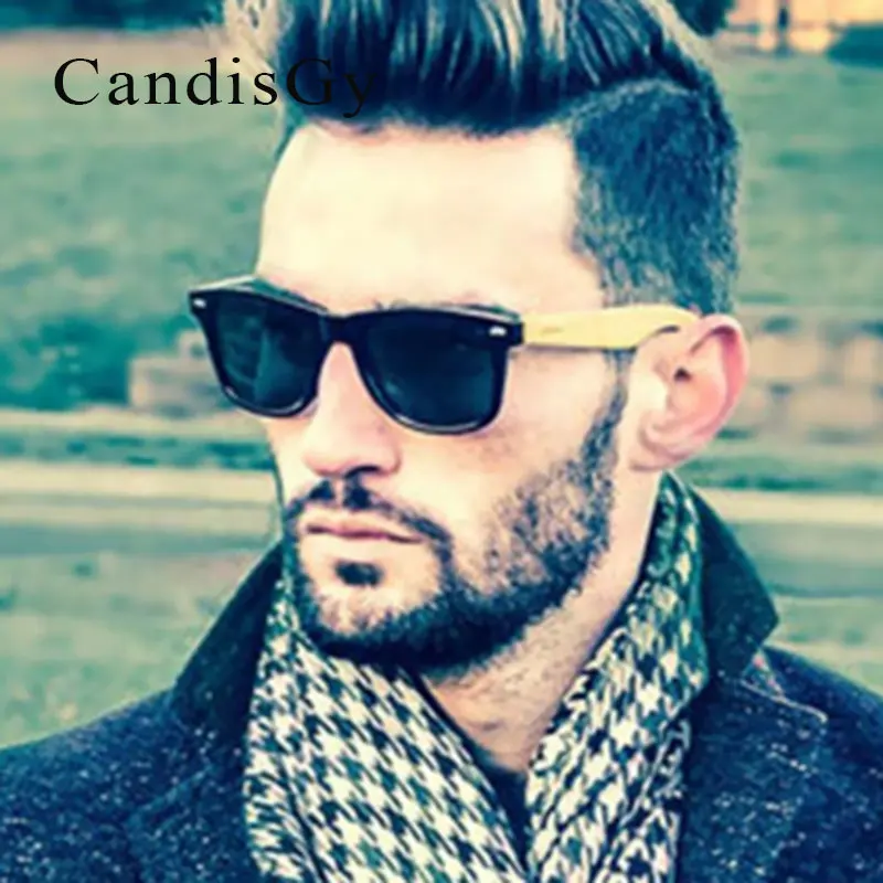 

Квадратные деревянные бамбуковые солнцезащитные очки с заклепками модные классические мужские женские брендовые дизайнерские Зеркальные Солнцезащитные очки Ретро Мужские Женские