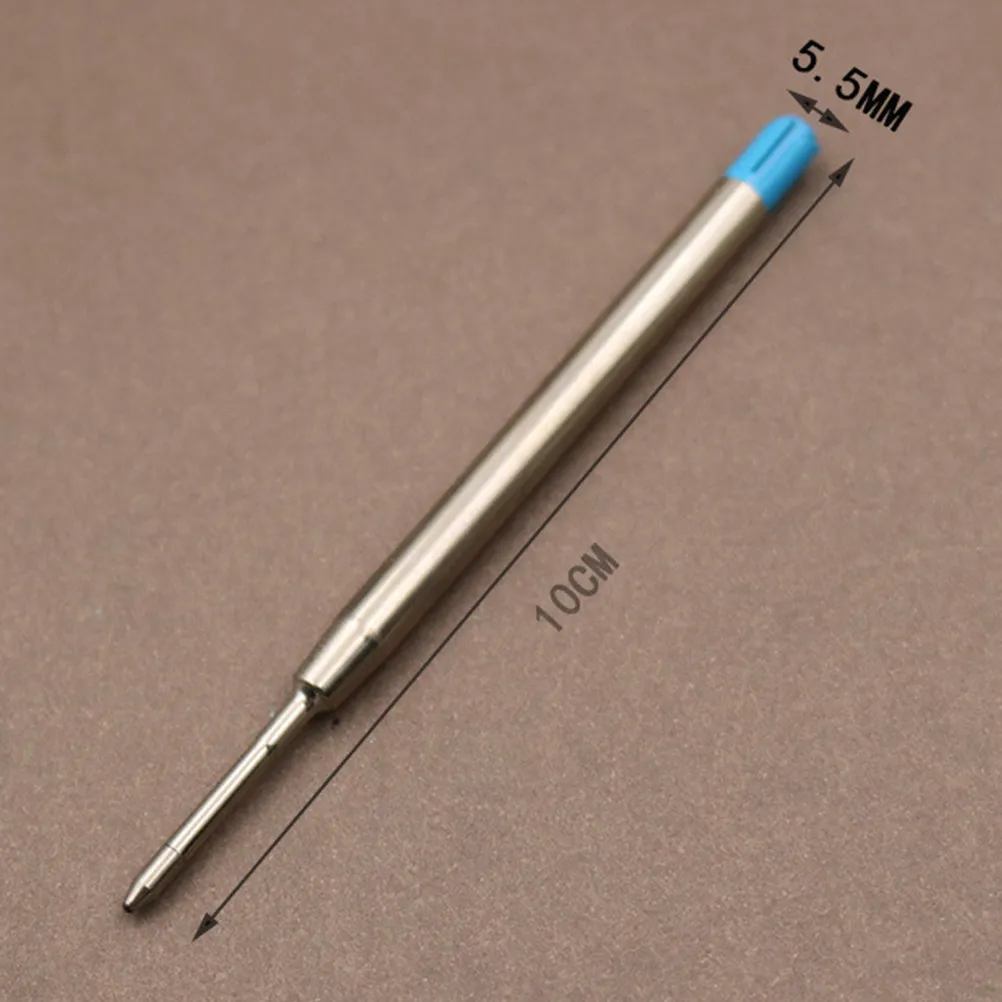 20개입 1mm 메탈 팁 젤 잉크 리필, 대부분의 표준 펜과 호환 가능, 부드럽고 깨끗한 필기감, 일기장, 노트, 미술용 프리미엄 잉크