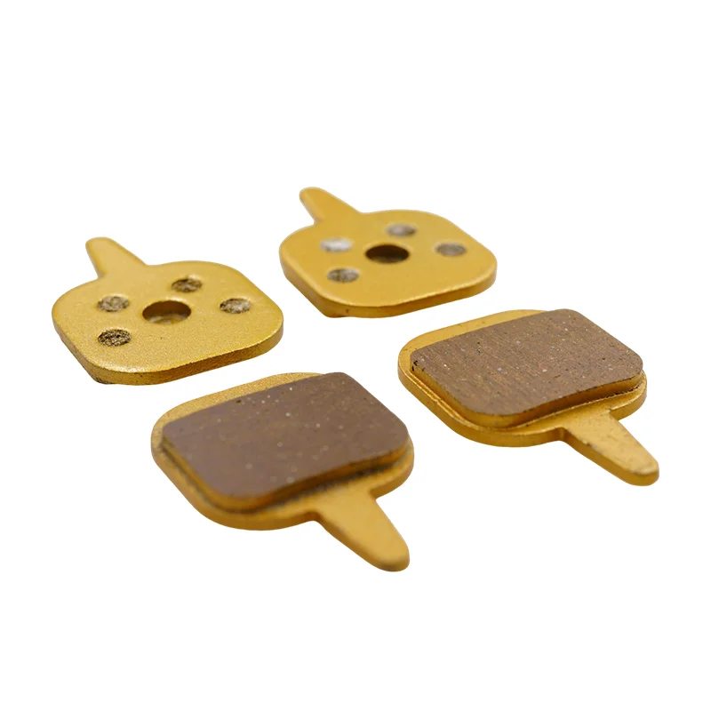 4 쌍, Tektro Novela IO 캘리퍼스 용 N11.11 자전거 브레이크 패드, 풀 메탈