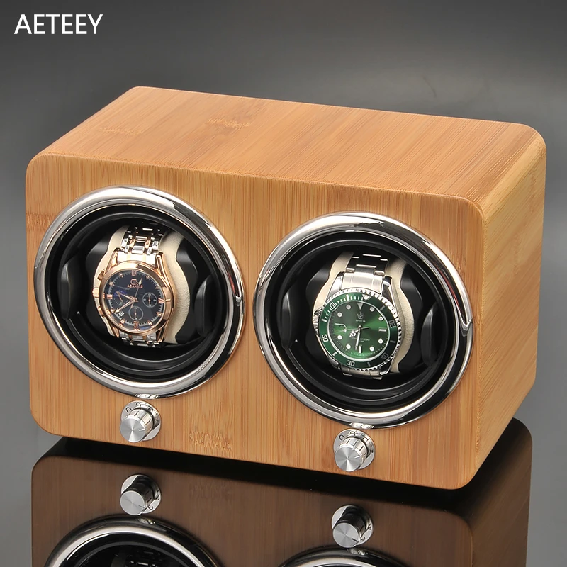 Luxury Solid Wood Watch Winders for Automatic Watches Watch Case Mute