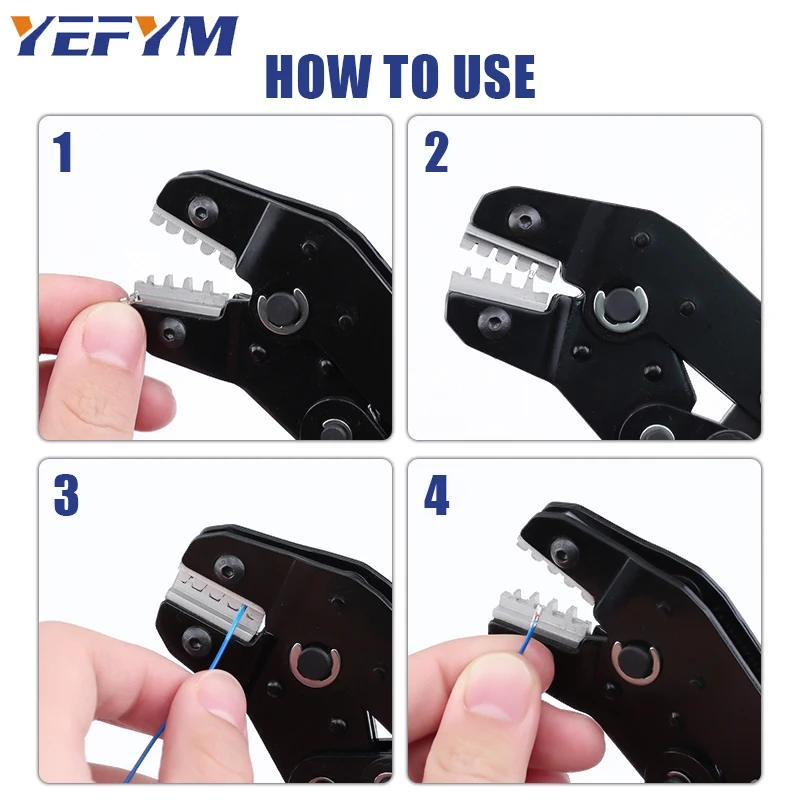 Crimping Pliers For XH2.54/SM2.54/PH2.0/ZH1.5 D-SUB Terminals SN