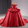 Surprise Price Red Quinceanera Dress Ball Gown Satin Floral Lace Applique Mexico Sweet 15 Vestido De 15 Anos 241123 3