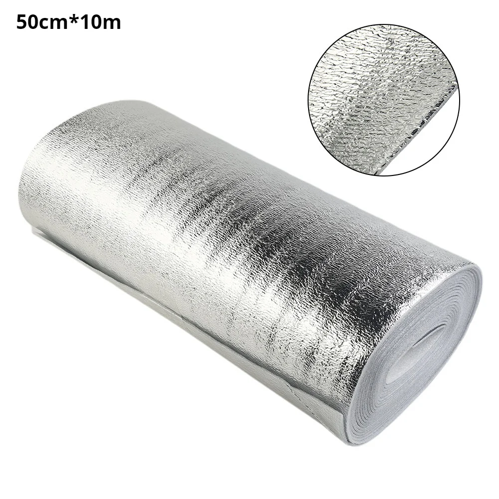 

Insulation Material Decorative Films Wall Thermal Reflective Aluminum Foil Thermal Insulation PET Aluminized Multi-function 1pc