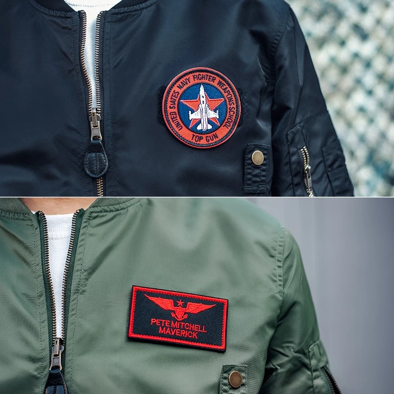 Top Gun 2 Flight Test Squadron Badge for Jacket Maverick