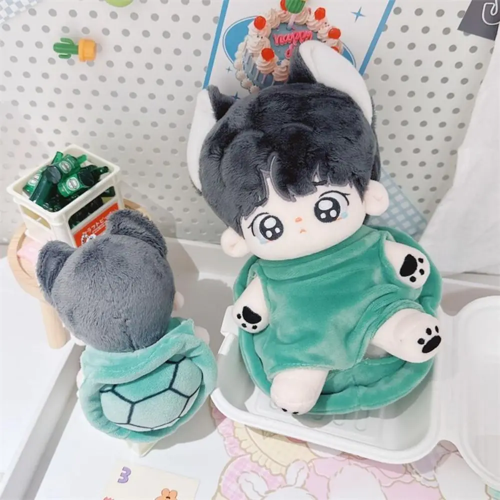 

Doll's Pajamas Cotton Doll's Clothes Turtle Shell 10/20cm Turtle Shell Doll Coat Cute Bodysuit Plush Dolls Clothes