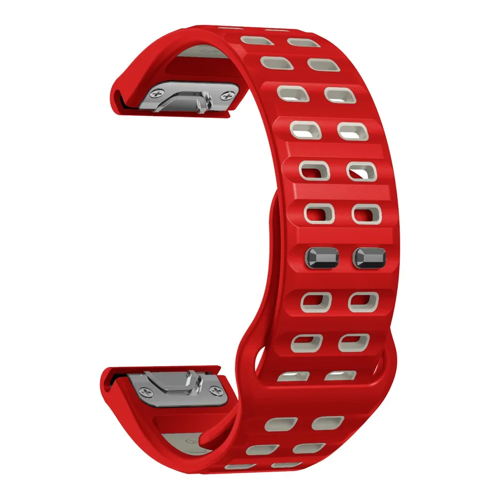 QuickFit Silicone Watch Strap - Durable and Versatile Replacement Band