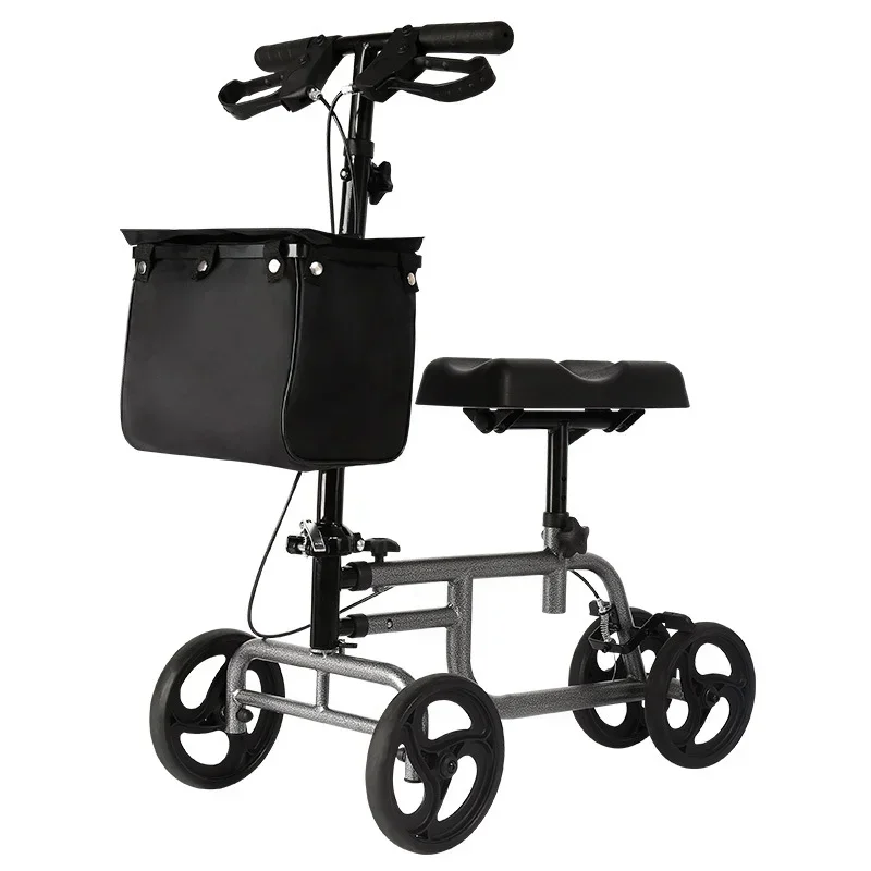 Canna Regolazione Dell'Altezza Opzionale 94 ~ 91Cm Peso 120Kg Ginocchio Bicicletta Leg Walker Knee Walker Knee Scooter