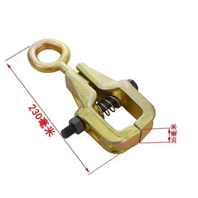 2 Ton Self-Tightening Dent Pull Clamp – Long Nose Grips For Auto Body Repair, Heavy Duty
