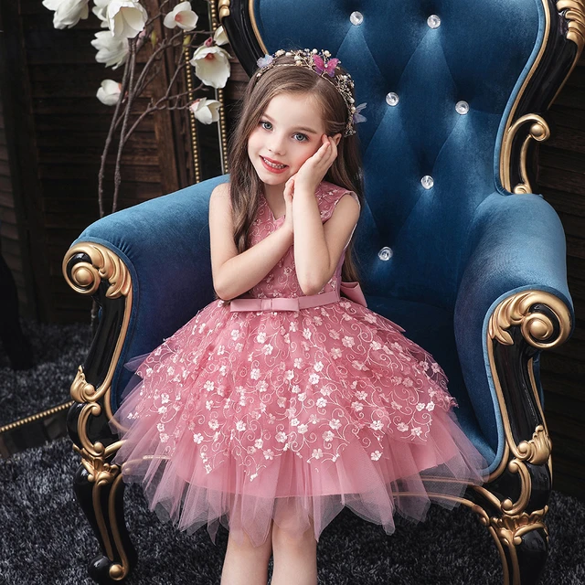 Hfg108 New Children's Dress, Flower Girl Wedding Dress - China Dress and  Girl Dress price | Made-in-China.com