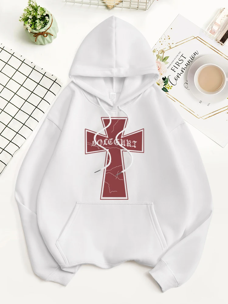 

Молния Крест оригинальный дизайн печати хлопковая толстовка высокого качества спортивные свитера первой необходимости уличная одежда Повседневная хлопковая толстовка