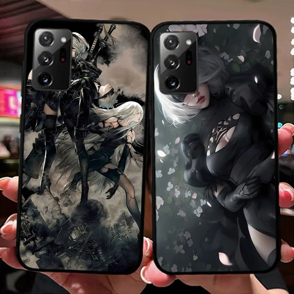 Custodia Per Telefono Nier Automata Per Samsung Note 8 9 10 20 Pro Plus Lite M 10 11 20 30 21 31 51 A 21 22 42 02 03