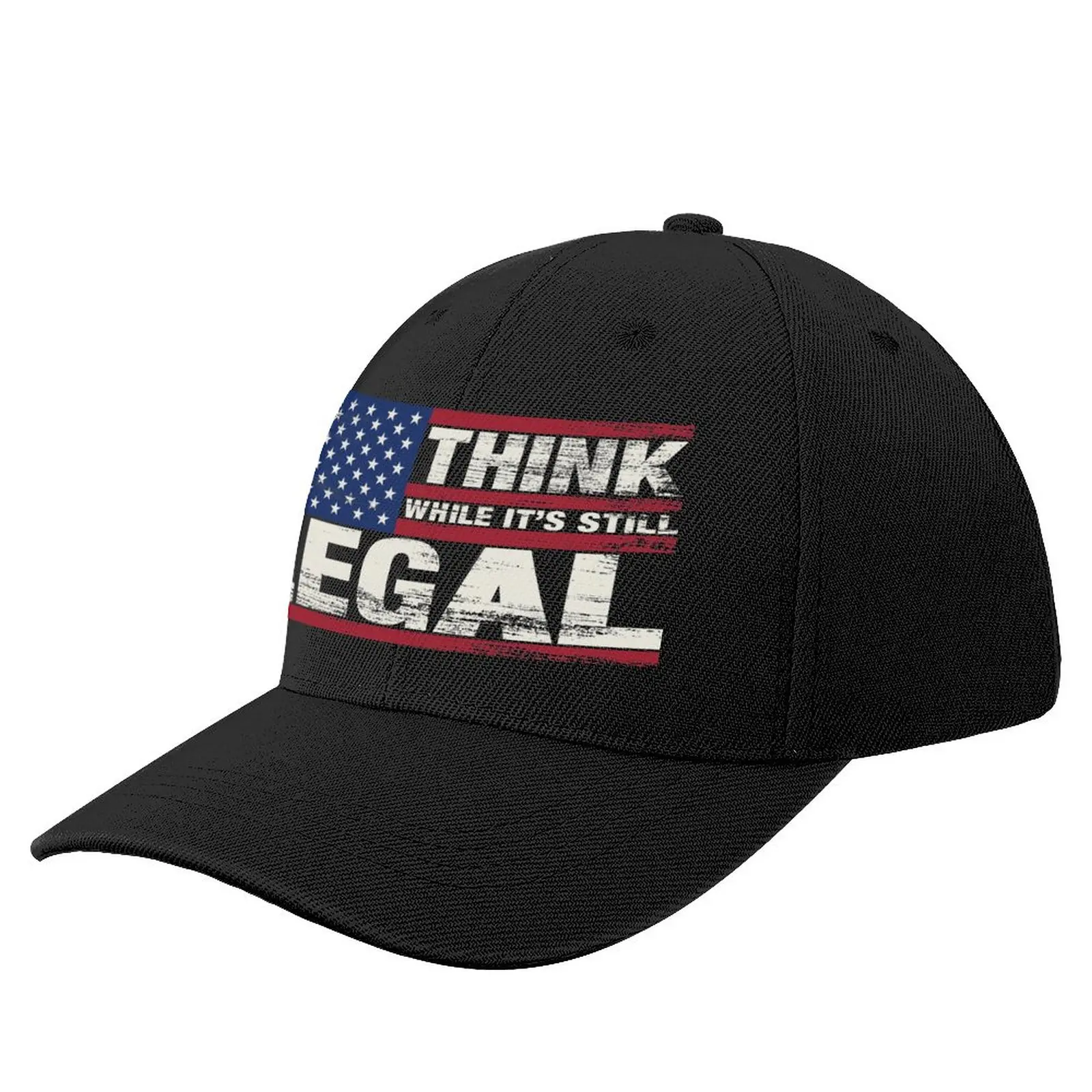 

Think While It's Still Legal American Flag Baseball Cap |-F-| Cosplay Visor Christmas Hat Luxury Hat Hat For Women 2023 Men's