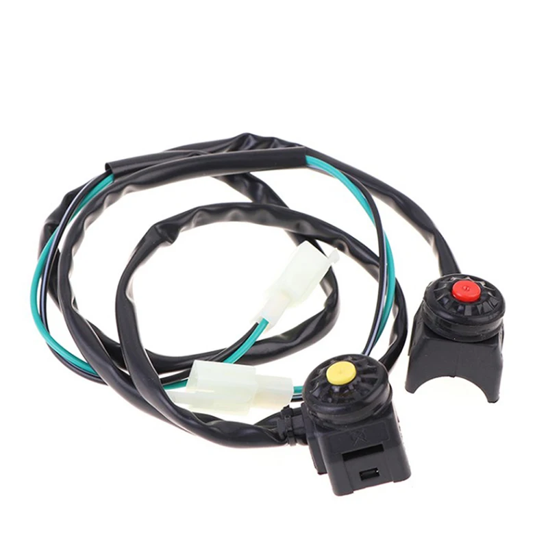 

Universal ATV Motorcycle Dual Sport Dirt Quad Start Horn Kill Off Stop Switch Button Motorbike Accessories