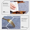 Kitchen Oil-proof and Non-slip Rug PVC Leather Carpets Dirt-resistant Door Mats Simple Balcony Rugs Bathroom Waterproof Carpet 5