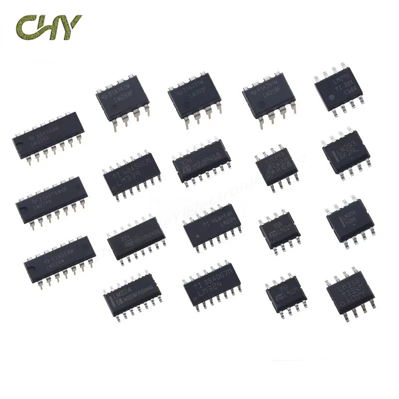 20Pcs/Lot LM358P/LM393/LM293/LM224/LM324N/LM339DR/DR2G/DT/PWR SOP-8 SOP-14 DIP-8 DIP-14 Amplifier Circuit new
