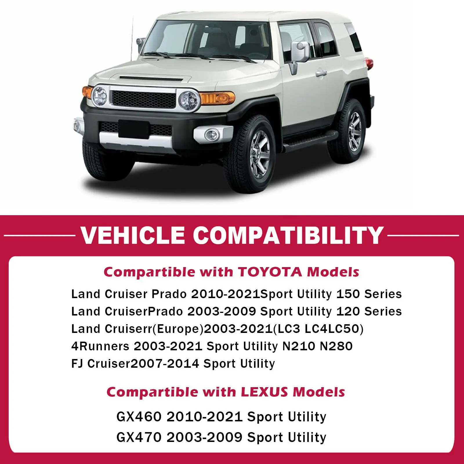 For Toyota FJ Cruiser 2007-2014 5373535150 5373635150 5388635020