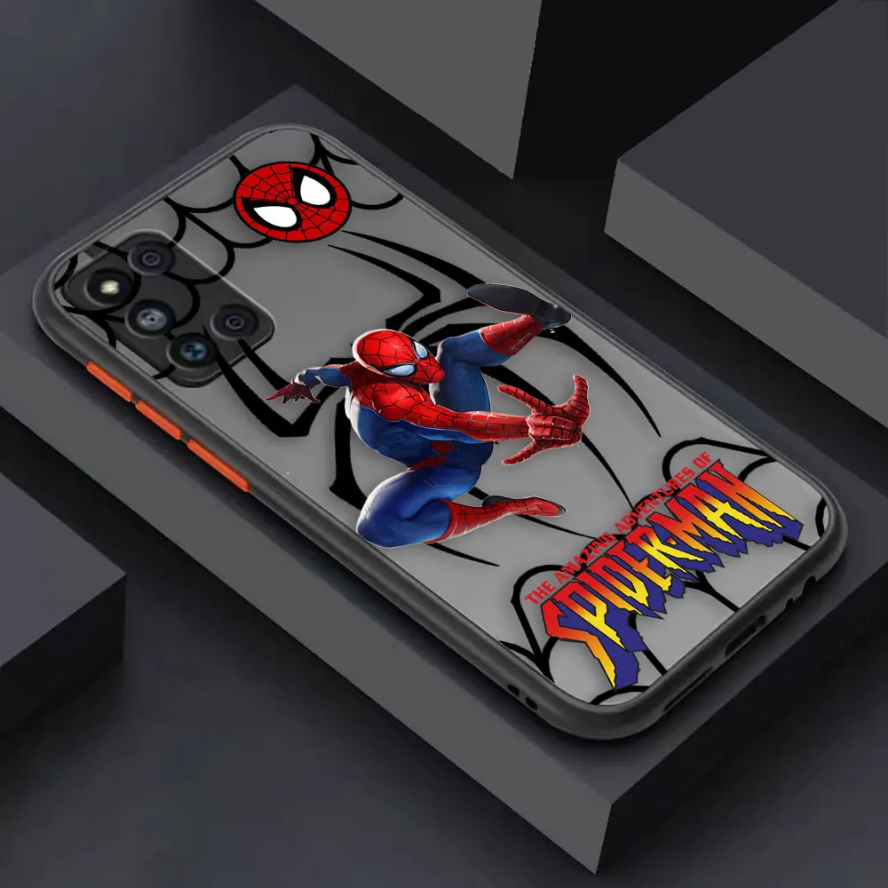 thumbnail image 1 of Funda mate para Samsung Galaxy M62 M53 M52 M51 M33 M32 M31 M30S M23 5G J8 J7 J6 J5 Funda Capa Shell genial Marvel'S Spider-Man, 1 of 5