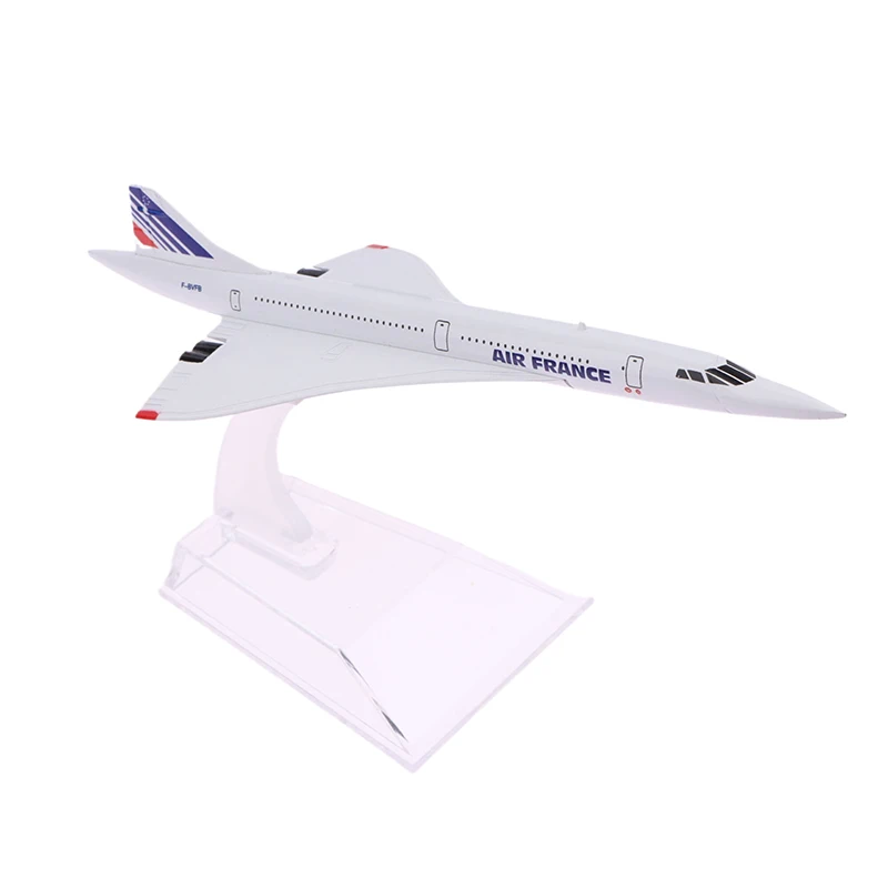 1:400 Concorde Air France Airplane Model Airliner Alloy Diecast Air Plane Model Toys Collection Home Decor Miniatures 6