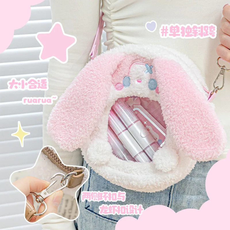 Transparent Storage Bag MINKYS Kpop Photocards Handbag Shoulder Crossbody