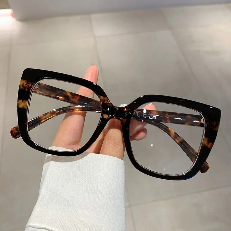 Eyewear Leopard Print Glasses Vision Express New Minimalist Anti