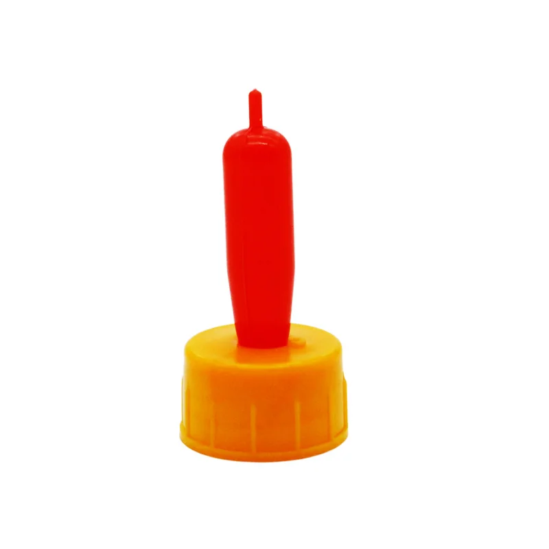 100 Pcs Sheep Milk Drinking Nipple, Lamb Nipple Plastic Connect with Screw Sprite Coke Bottle, Livestock Veterinary Feeding Tool