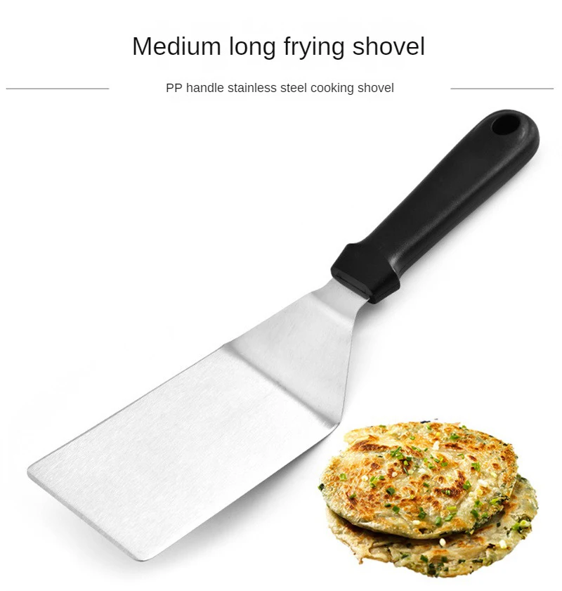 Description Picture 2 of itemGriddle Accessory Kit Professional Grill Spatula Scraper Flipper Stainless Steel Flat Top Kitchen Accessories Fried Steak