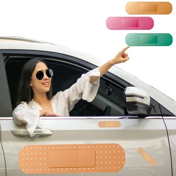 Cerotti divertenti Adesivi per auto Bende Adesivi per paraurti Camion RV Decalcomanie Adesivi riflettenti dentati Adesivo per auto Accessori per auto