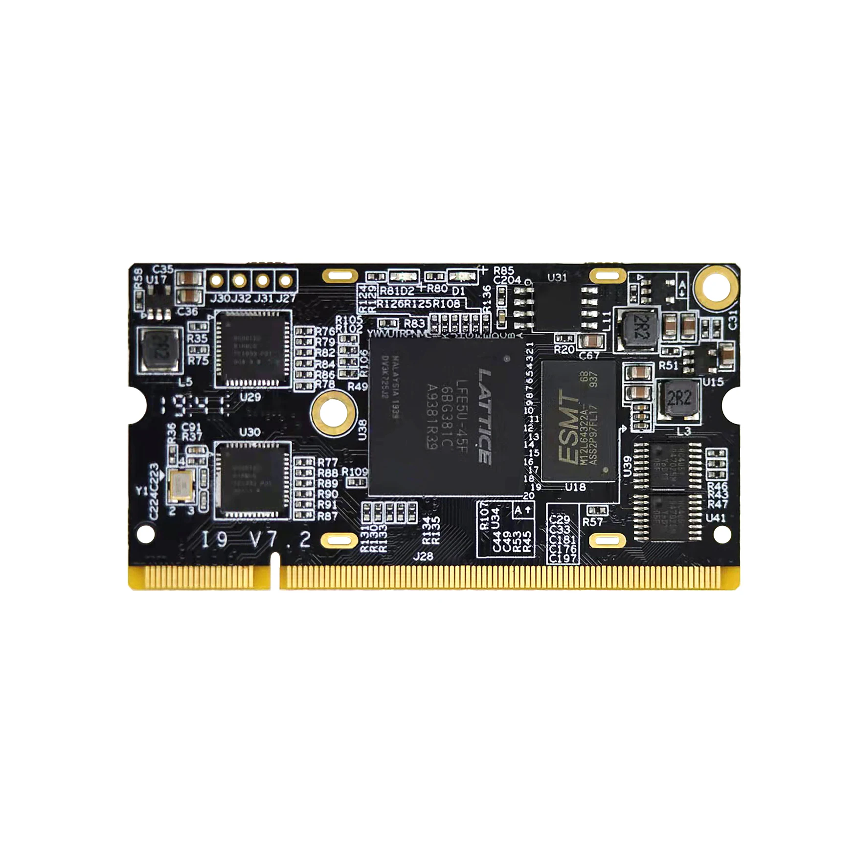 Решетка ECP5 FPGA RISC-V плата разработки Colorlight i9 модуль LFE5U Open Source Toolchain |