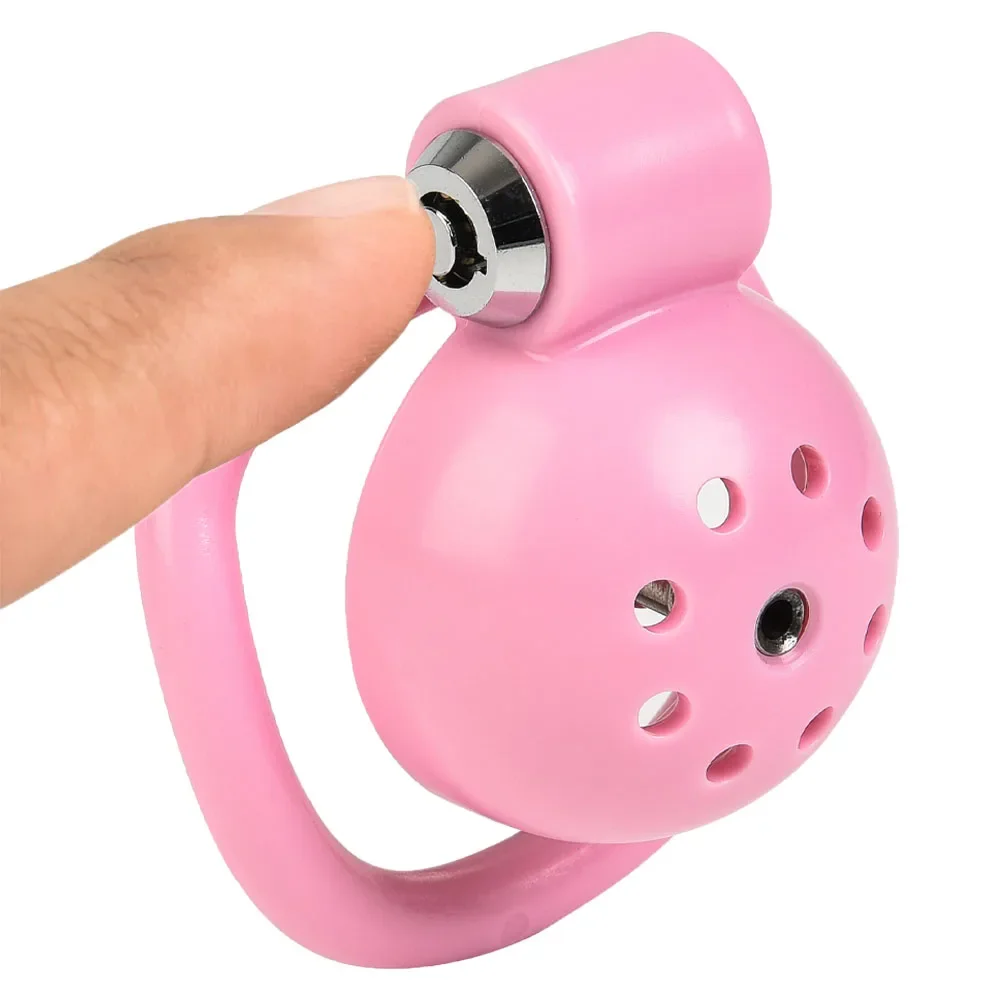 Male Penis Chastity Cage Set Birdie Chastity Cage with Padlock 5 Cock Rings Dick Bondage Slave Metal Catheter Men Sex Toys Gay