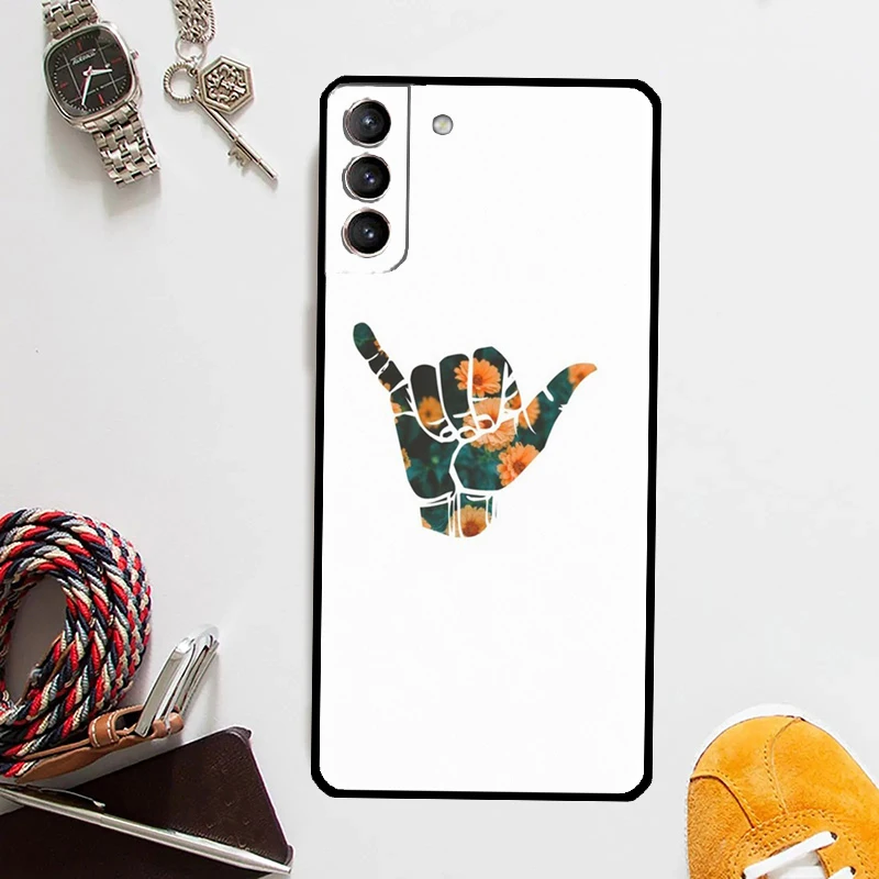 Surfer Hang Loose Shaka Phone Case Cover
