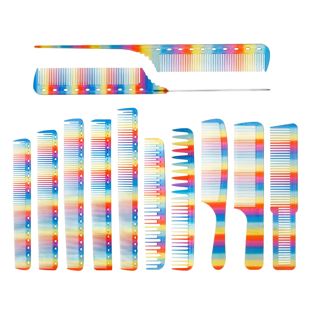 

professional hairdressing comb anti-static barber comb haircut hairdresser pin tail styling comb beauty detangling hair brush