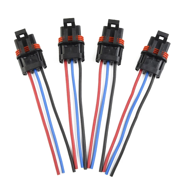 4X Pulse Power Bus Bar Plug Pigtail Wire Plug Connectors For Polaris RZR PRO XP XP4 Easy To Plug And Play Wire Accessories 5