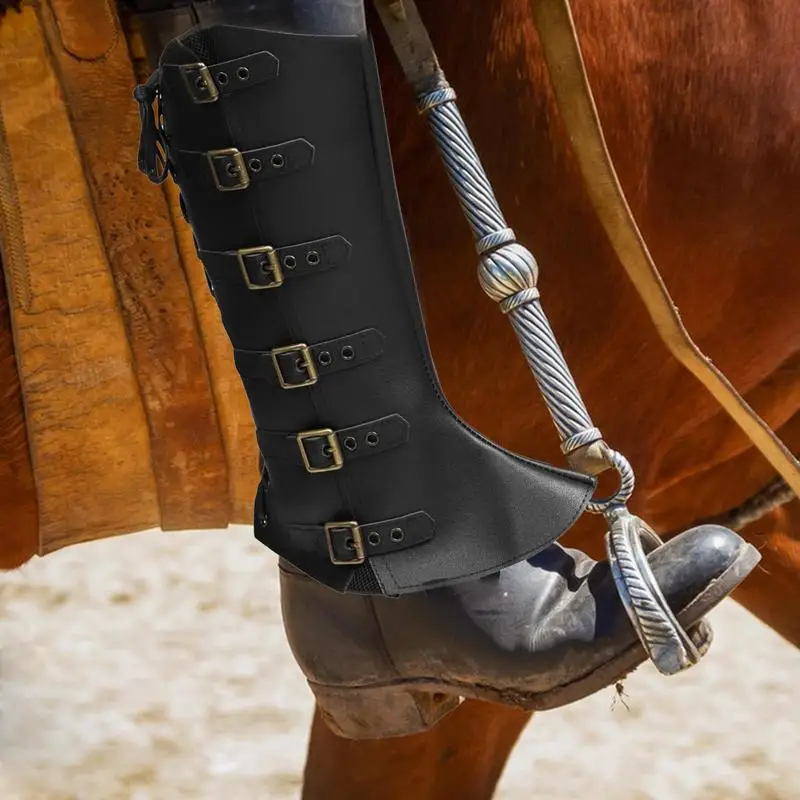 Pirate Boot Leather Boot Spats Medieval Boots Men Pirate Boot