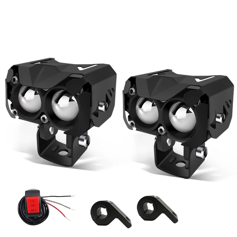 1/2 шт., фары для мотоцикла, 12 В