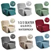 Waterproof Recliner Sofa Cover for Living Room Cheap Reclining Chair Cover Protector 1/2/3 Seater  Relax Armchair Cover 1