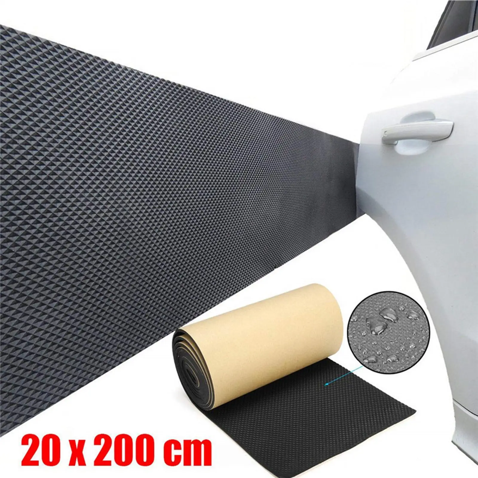 

Защита стен гаража 200 см x 20 см x 0,4 см защита для гаражей