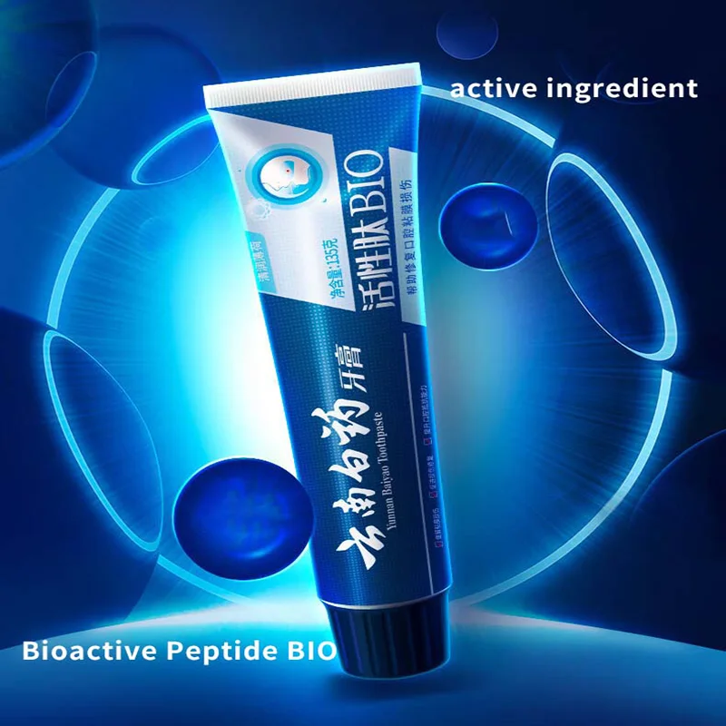 

Active Peptide Toothpaste Removes Tartar Clean Oral Hygiene Fresh Breath Whitening Teeth Care סילונית לניק Reducing Gum Problems