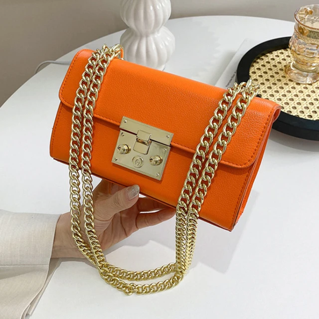 Women PU Leather Crossbody Shoulder Bag Chain Small Handbags Clutch Square  Satchel Purse Bag Diamond Jacquard Flip Bag