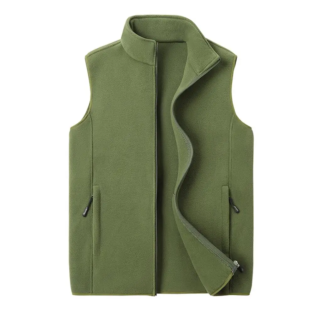 Autumn Fashion Plus Size Male Warm Waistcoat Fleece Vest Men's Lamb Cashmere Warm Sleeveless Coat Men Brand Clothing Winter Vest fashionable vests sleeveless vests sleeveless vest