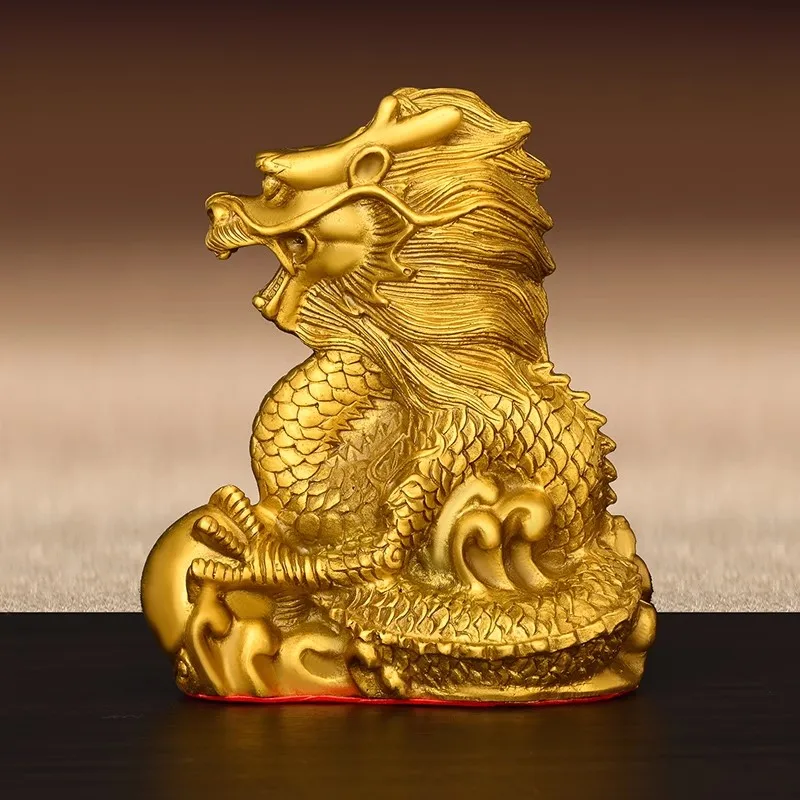 Handmade Brass Chinese Zodiac Statue (Rat Ox Tiger Rabbit Dragon Snake Horse Sheep Monkey Rooster Dog Pig) Copper Figurines
