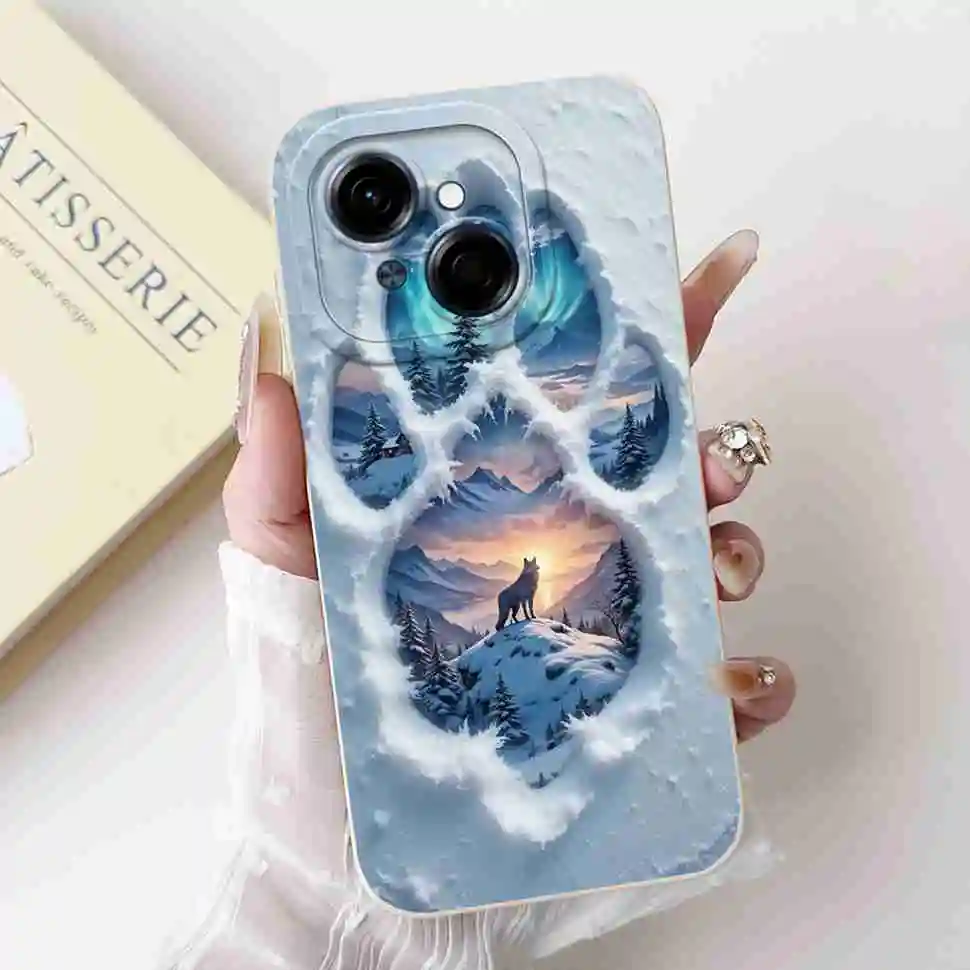 Black Butterfly Ultra-Thin Soft Silicone Case - 6.67 Back Cover