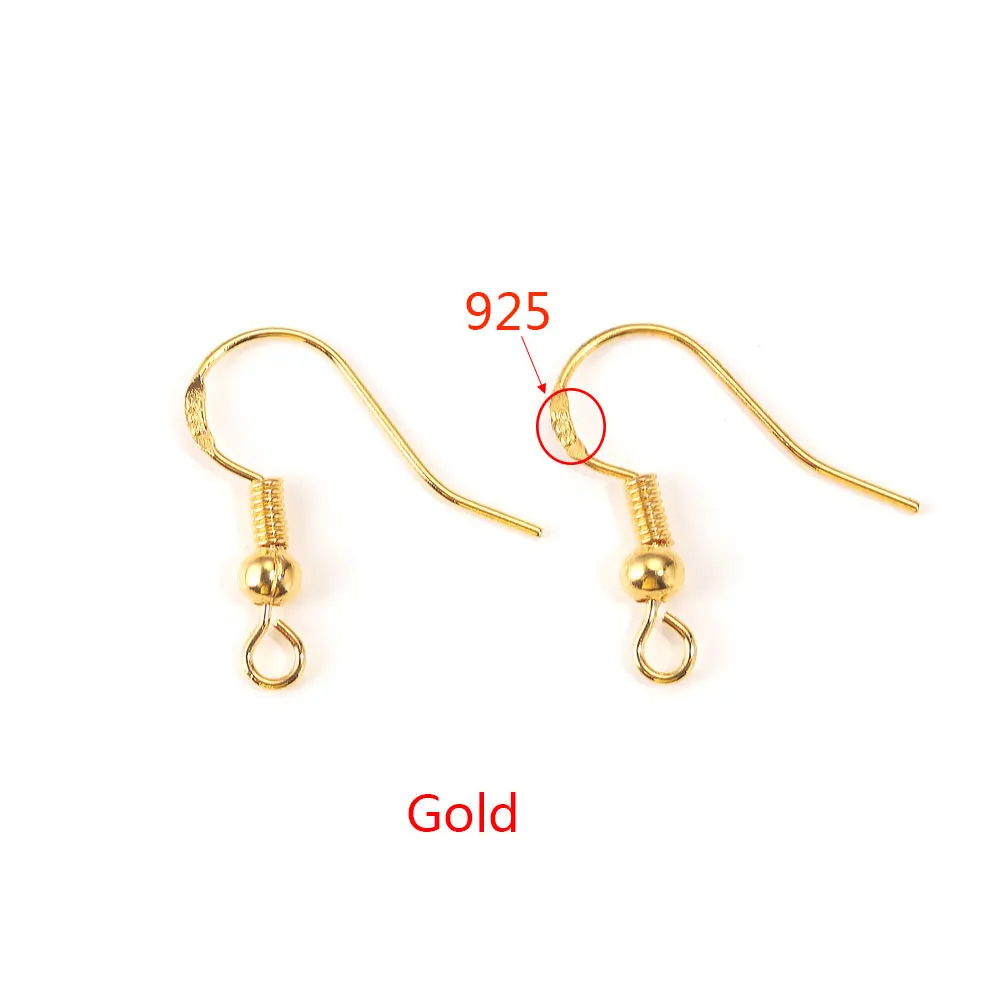 100 teile/los Ohrringe Haken Carven Ohrringe, Der Materialien DIY Ohrring Erkenntnisse Für Schmuck Machen Liefert – Detail 10