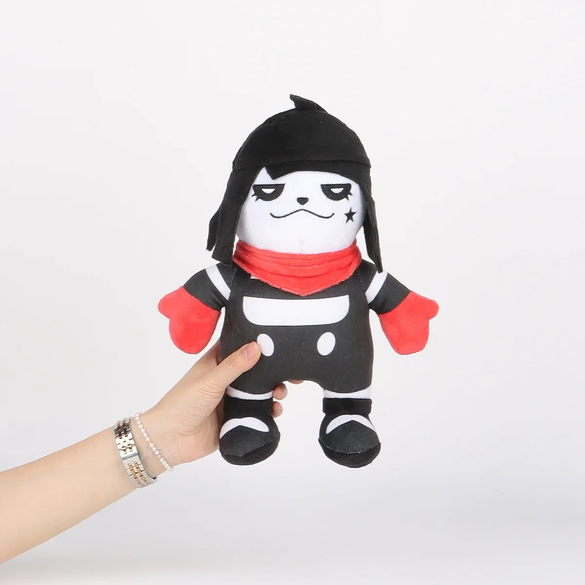 thumbnail image 1 of Game Collection Plush Toys New Mime and Dash Pantomime Cat Plush Doll Animation Peripheral Cartoon Doll Boyfriend Holiday Gift, 1 of 4