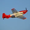 LX/Laxiang/Sky Flight Hobby P51 Red Mustang Aerodynamic RC Propeller Warbird PNP/ARF 4