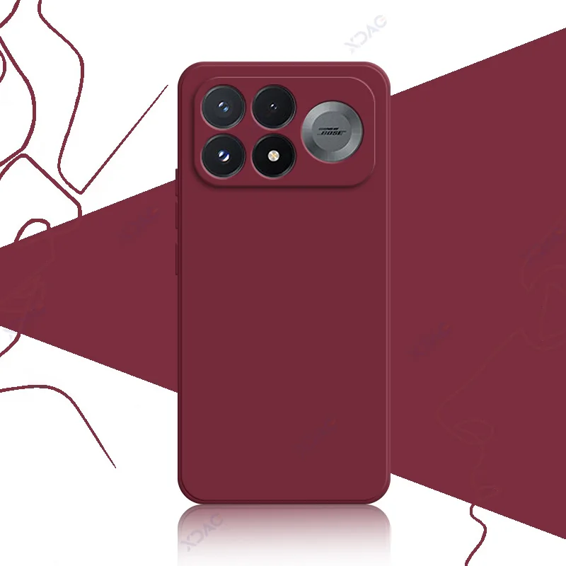 Enhanced Silicone Phone Case with Upgraded Protection and Soft Anti-Scratch Microfiber Lining