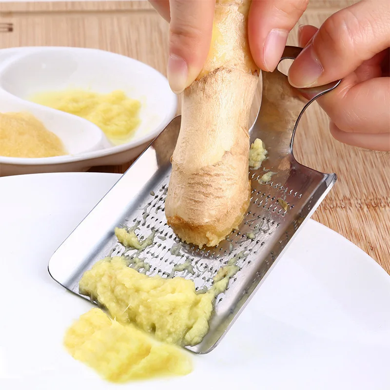 2pcs Ceramic Grater Plate Garlic Grinders Garlic Mincer Ginger Garlic  Grater Kitchen Gadgets