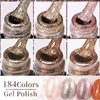 LILYCUTE 7ML Pink Glitter Nail Gel Polish Nude Natural Long Lasting Manicure Soak Off UV LED Nail Art Base Top Coat Gel Varnish 5