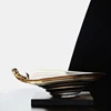 Twist Floating Glass Bowl Luxury High-Grade Nut Candy Bowl Home Hospitality Screw Snacks Display Creative Dried Fruit Bowl 4