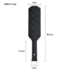Leather  Paddle Slapper Whip for Horse Training 3